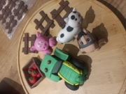 Z masy cukrowej na tort farma na tort 