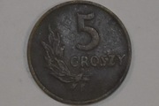 Moneta 5groszy 1949 rok 