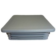 Zaślepka na słupek 80x80 DASZEK PROFIL Czarny  Szary 1 szt