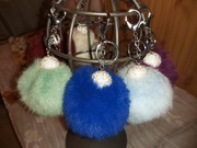 nowy breloczek kulka z wykonczeniem krysztalki jak Swarovski