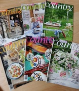 Czasopismo WERANDA COUNTRY, 6 numerów z r. 2013, stan bardzo dobry.