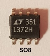 LT1372HVCS8    500kHz and 1MHz High Efficiency 1.5A Switching Reg.