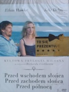 Przed wschodem/ zachodem słońca/ Przed północą Hawke Delpy 3 DVD folia