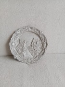 Talerz do zawieszenia na ścianie PRL