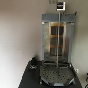 gyros kebab gazowy 3 palniki 40kg nowy + nóż hendi