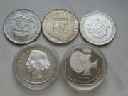 zestaw monet  3x 200 zł \  1x 50 zł \ 1x 5000 zł