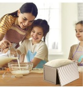 Forma do pieczenia chleba nie przywierająca z pokrywką 