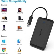 BENFEI obudowa 2,5″ SATA na USB (Type-C/Type-A)