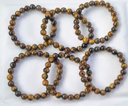 Bransoletka z kamienia naturalnego. tygrysie oko 