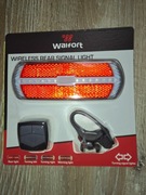 Lampa rowerowa tylna led z migaczami  - bezprzewodowa 