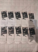 10 pak skarpet nike białe rozmiar 41-44