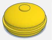 Zaślepka piasty koła John Deere H94950