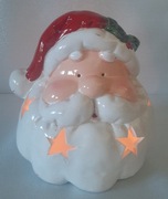 Świecznik na tealight Mikołaj