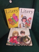 Zestaw elementarzy vintage - Falski, Przyłubscy 