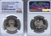 200 TYS.ZŁ Próba NIKIEL T.KOMOROWSKI "BÓR" 1990 NGC PF68 2 MAX