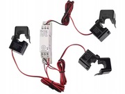 Licznik energii 3-fazowy dwukierunkowy WiFi TUYA 100A 3 przekładniki DIN