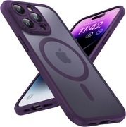 TOCOL Etui do iPhone'a 14 Pro, Kompatybilne z MagSafe Pierścień Magnetyczny