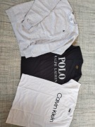 Zestaw odzieży męskiej Nowe L bluza koszulka Ralph Lauren Calvin klein 