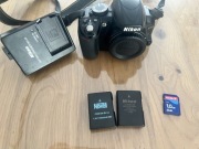 Lustrzanka Nikon D3100 – Kompletny Zestaw + Niskie Przebieg!