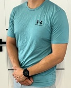 Under Armour, koszulka sportowa, stan bardzo dobry, bawełniana, rozmiar M