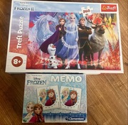 Zestaw Kraina Lodu puzzle+memory