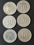 Niemcy 10 fenigów 1906 rok 