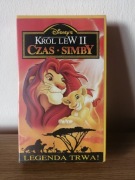 "Król Lew 2 - czas Simby". Kaseta video. Mało używana. 
