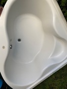 Duża wanna narożna / zbiornik 