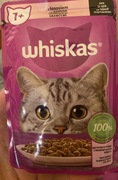 Whiskas saszetka dla kota z łososiem (sos) 1x85g