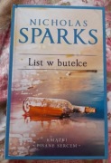 Nicholas Sparks "List w butelce" Książki pisane sercem