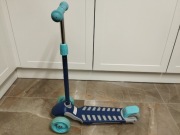 HULAJNOGA TRÓJKOŁOWA BALANSOWA KOŁA LED DLA DZIECI METEOR SLOPER regulowana