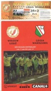 Program+bilet Widzew Łódź - Legia Warszawa 2003.05.17