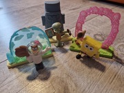Zestaw SpongeBob figurki domki McDonald