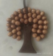 Naszyjnik drzewko szczęścia . Rękodzieło