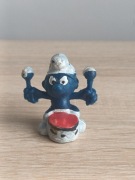 Figurka Gumowa PRL Bootleg Smerfy