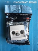 Nowa Gniazdko simon 10 R TV SAT CASK.01/11