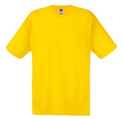 Koszulka Fruit of the Loom Originał T roz XL Żółty