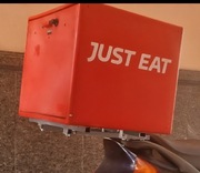 Box na skuter do dostaw duży transport posiłków, pizzy