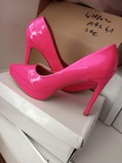 Szpilki wyrazisty róż 