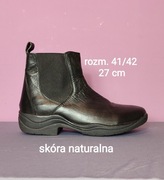Sztyblety skórzane rozmiar 41 - 27 cm, Kilkenny podobne do CRW wsuwane