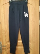 Spodnie Megi sm granat LA wysokie sciągacze