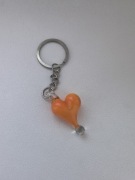 Serce Szklane, Słonik, Żaba, Miś - brelok