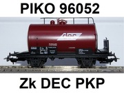 GLEDZIU KOLEJKA PIKO 96052 WAGON CYSTERNA DEC PKP. NOWY. OSTATNIA SZTUKA.