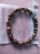 Różaniec na rękę bransoletka 