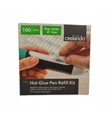 WKŁADY DO PISTOLETU NA KLEJ 7 MM 100 SZT BEZBARWNY CRELANDO