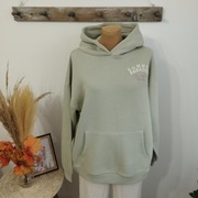 Bluza damska jasnozielona Sinsay S/M ocieplana kangurka NOWA