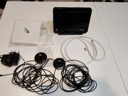 Router LTE ZTE mf28d zestaw z anteną zewnętrzną 