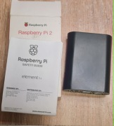 Raspberry Pi 2 1GB Ram  z kartą   uSD 16Mb i systemem. W Obudowie!