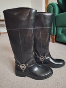 Michael Kors buty Kalosze Damskie czarne wsuwane 37 MK