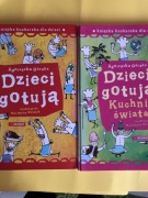 Dzieci gotują i Dzieci gotują Kuchnie świata. Agnieszka Górska. Zestaw. 